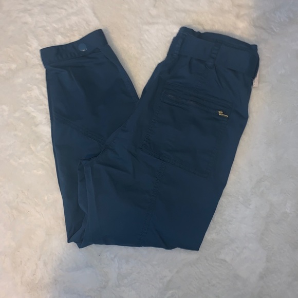 Anthropologie Embroidered Utility Pants - Picture 4 of 6